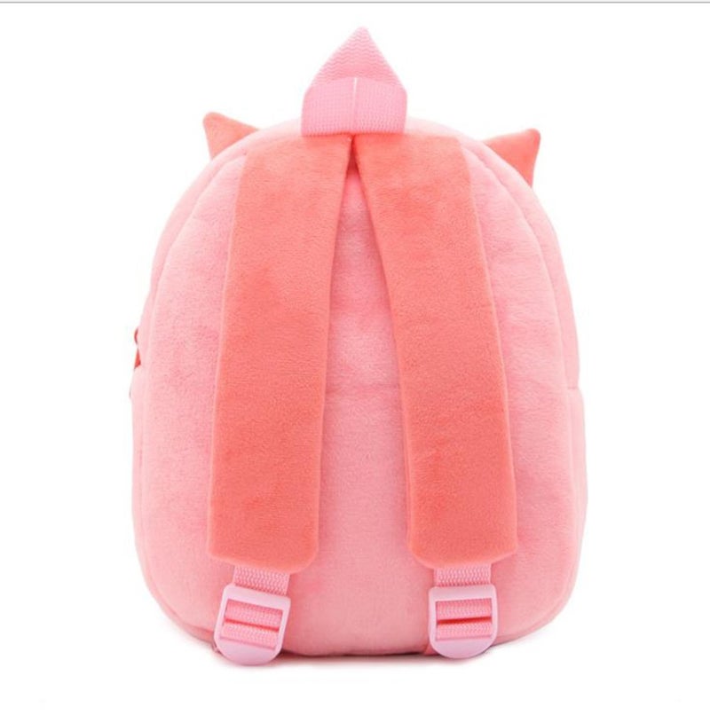 NICE CHOICE Cute Toddler Backpack Toddler Bag Plush Animal Cartoon Mini Travel Bag for Baby Girl Boy 2-6 Years(Cat) - Image 3